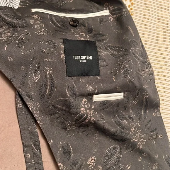 Todd Snyder Green Patterned Blazer - Picture 12 of 15